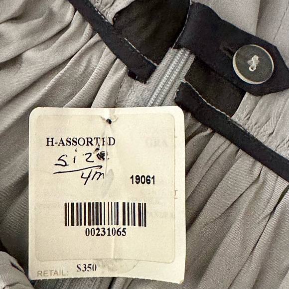 NWT Helios & Luna Silk Pleated Skirt - Picture 7 of 8